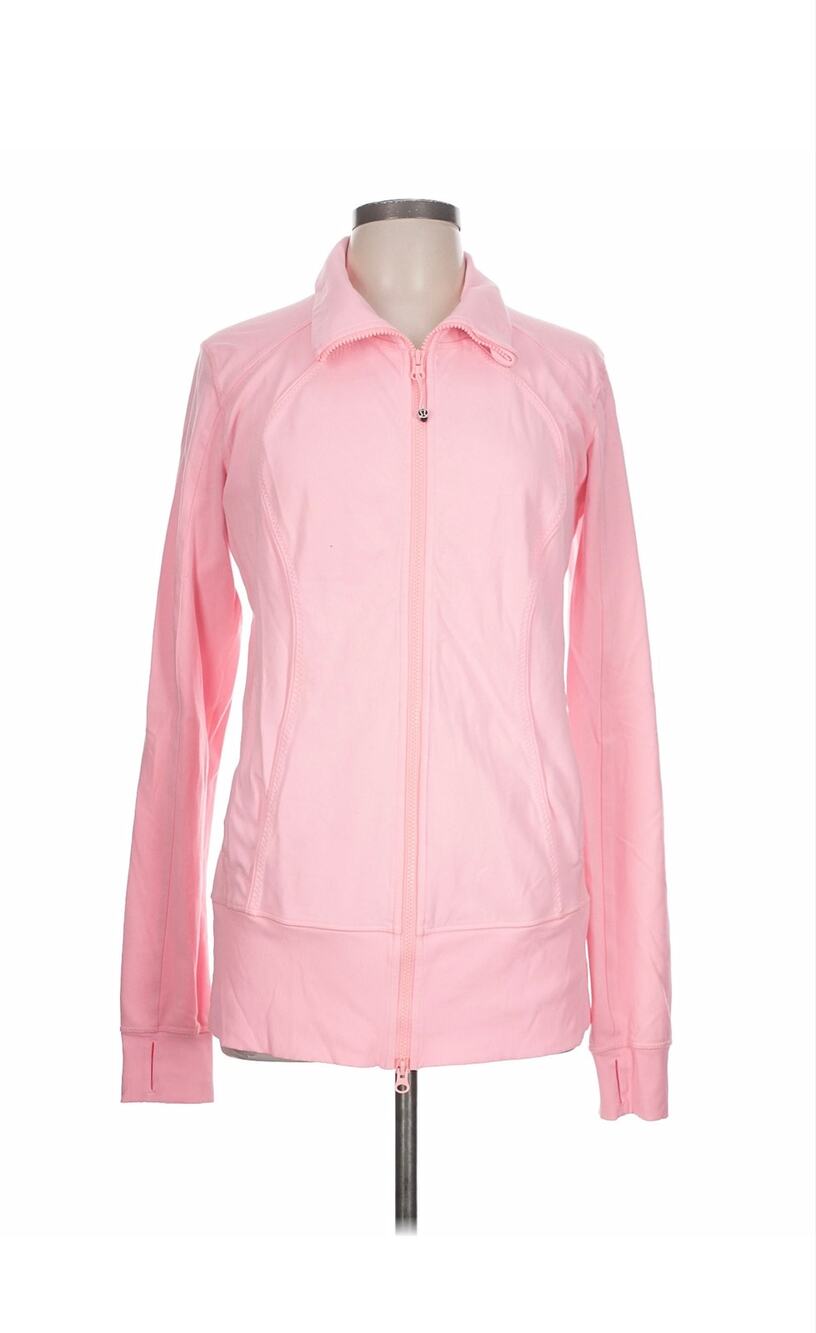 Lululemon Pink Full Zip Define Style Jacket Women's Size 12